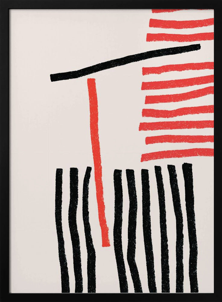 Minimale lijnen #2 | Poster