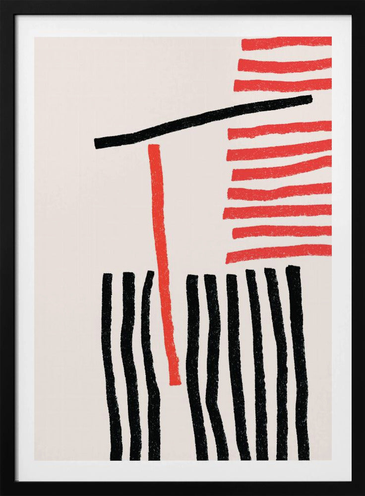 Minimale lijnen #2 | Poster