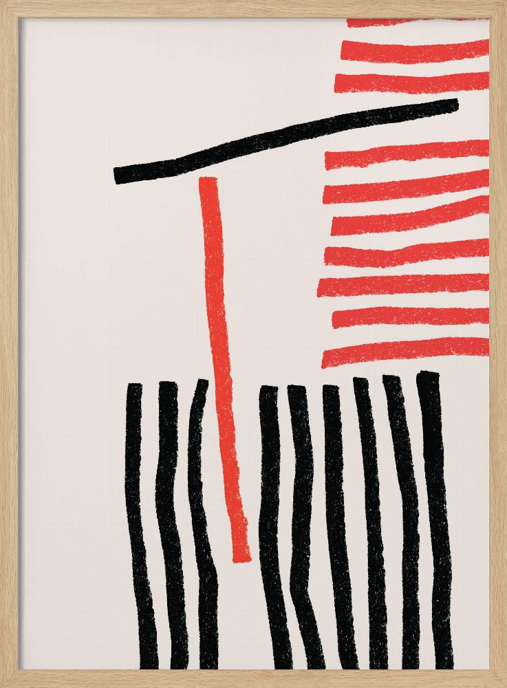 Minimale lijnen #2 | Poster
