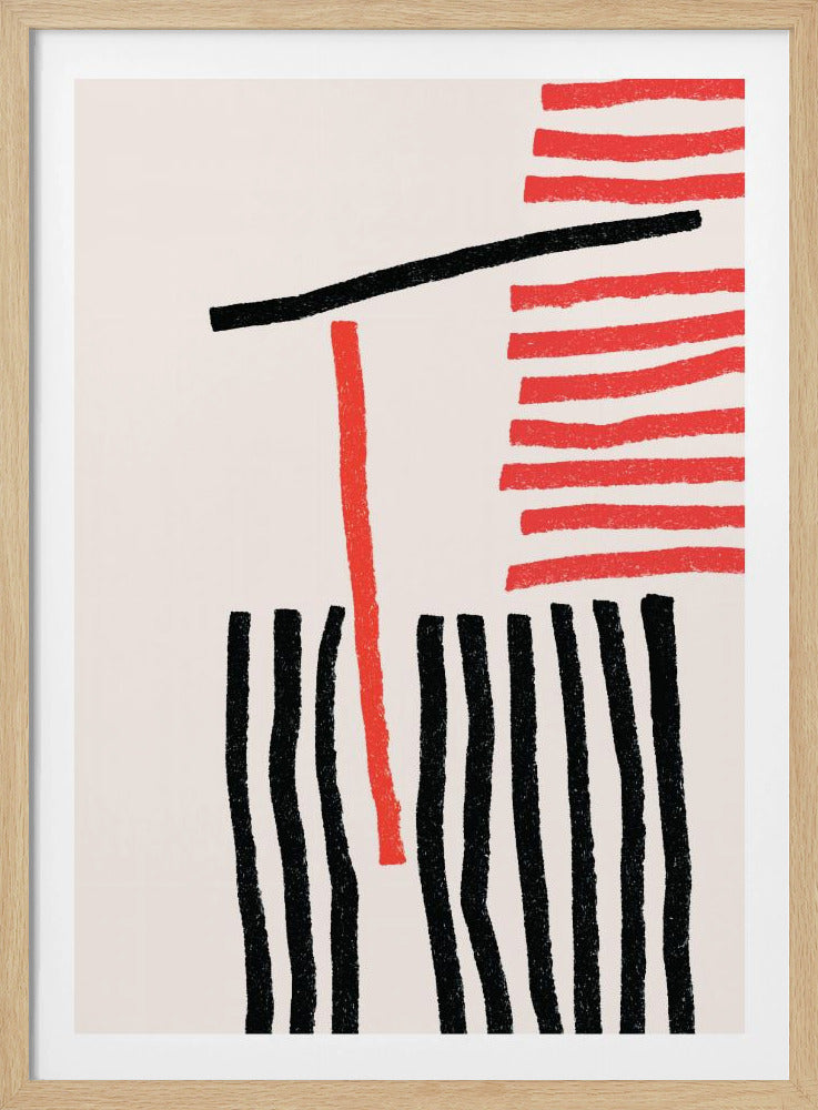 Minimale lijnen #2 | Poster