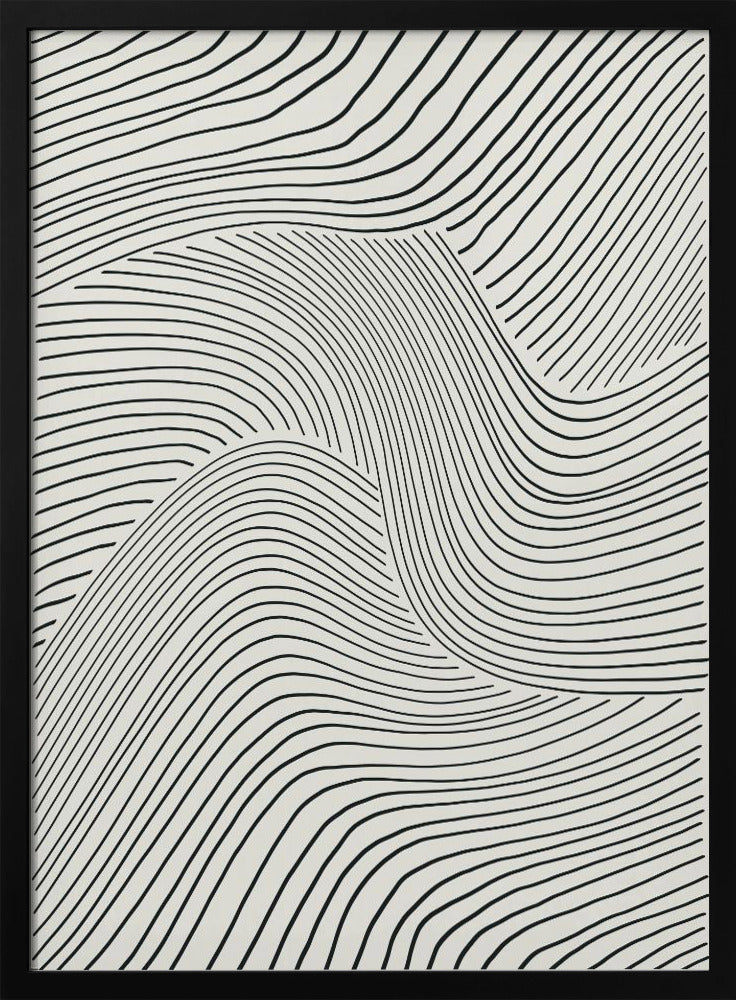 Minimale lijnen set #1 | Poster