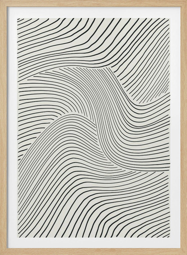 Minimale lijnen set #1 | Poster