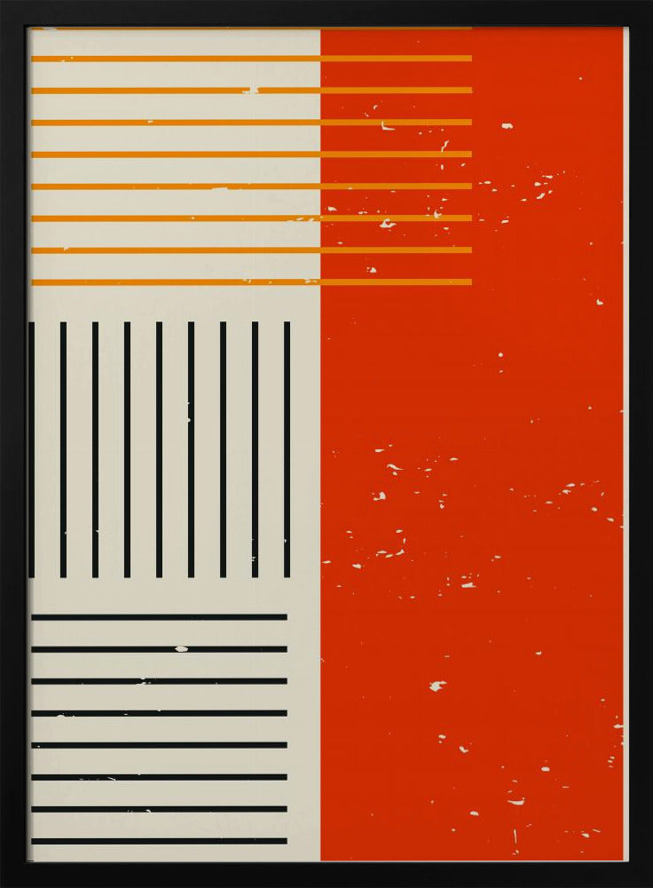 Levendige Minimal Serie #4 | Poster