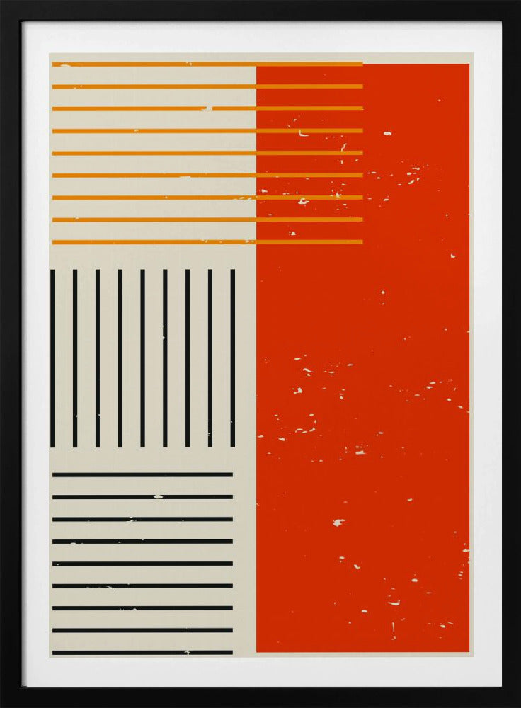 Levendige Minimal Serie #4 | Poster