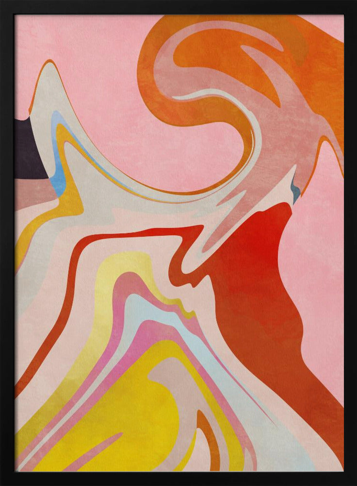 Organisch Bauhaus Waved2 | Poster
