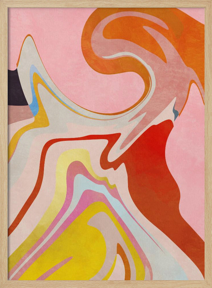 Organisch Bauhaus Waved2 | Poster