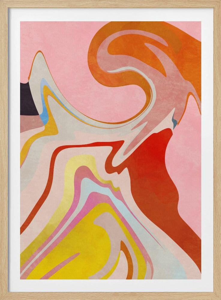 Organisch Bauhaus Waved2 | Poster