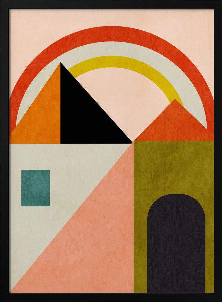 Playing Around Shapes | Poster