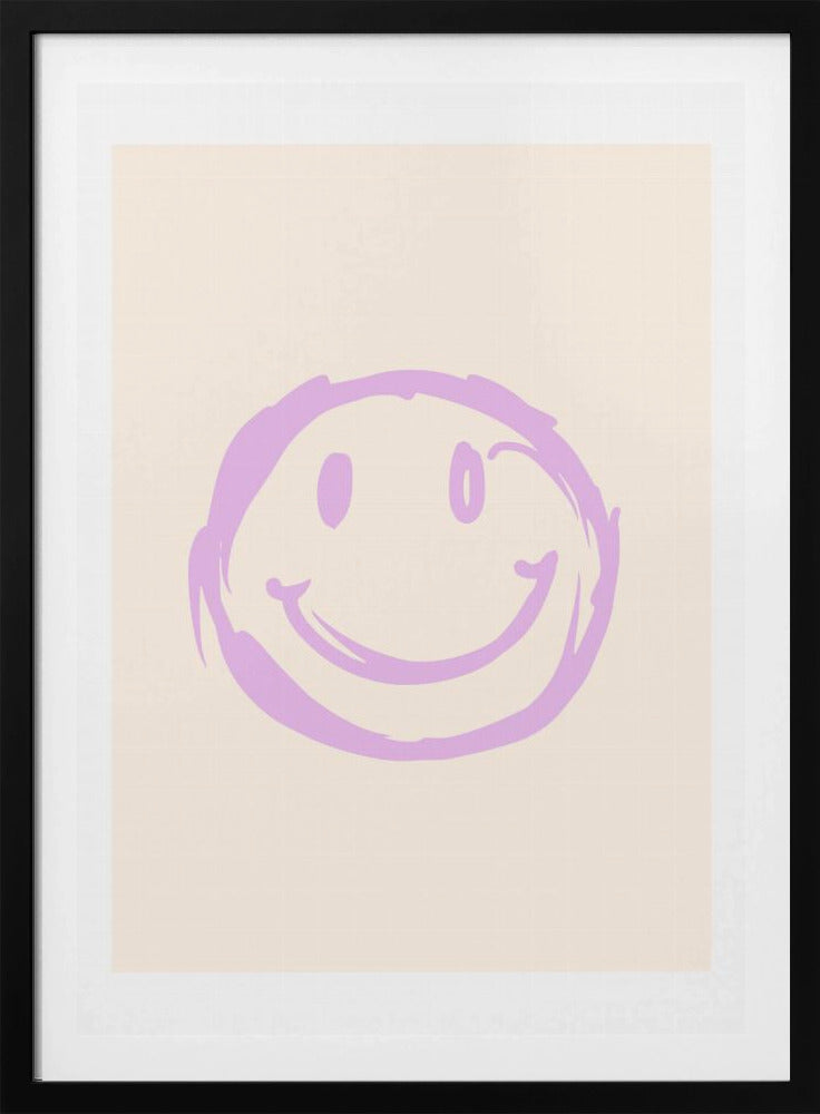 Paarse Smiley | Poster