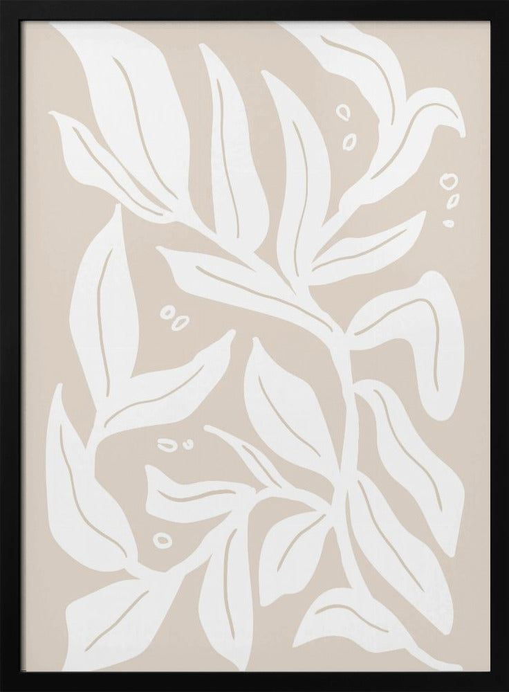 Abstracte planten | Poster