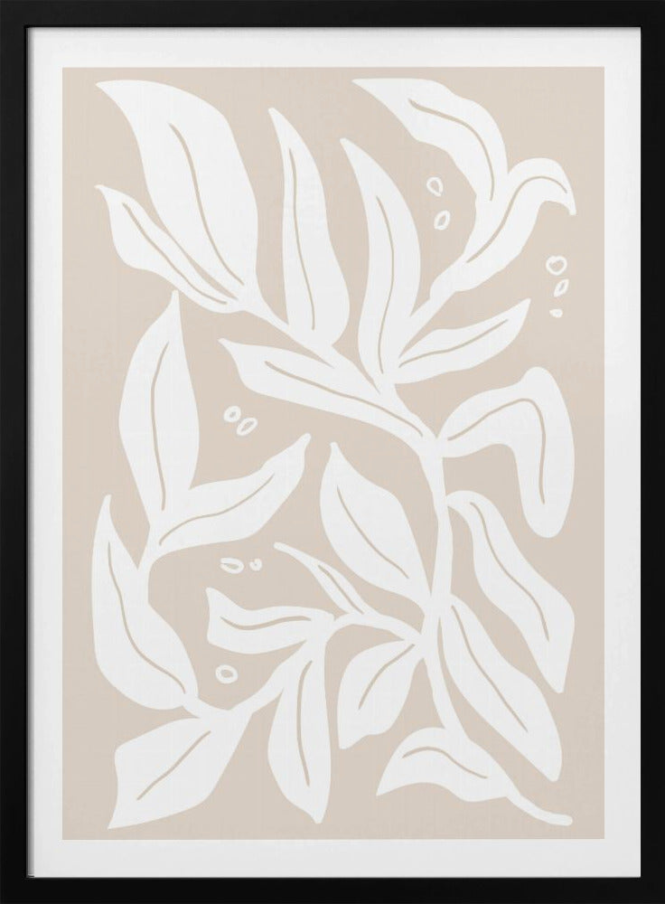 Abstracte planten | Poster