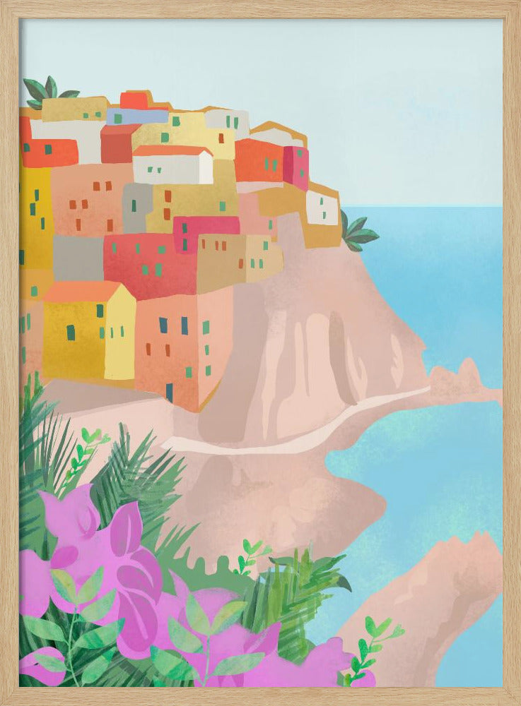 Cinque Terre, Italië | Poster