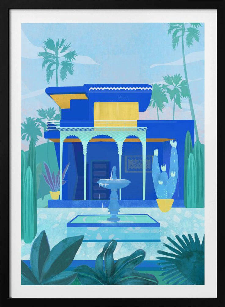 Marokkaanse tuin | Poster