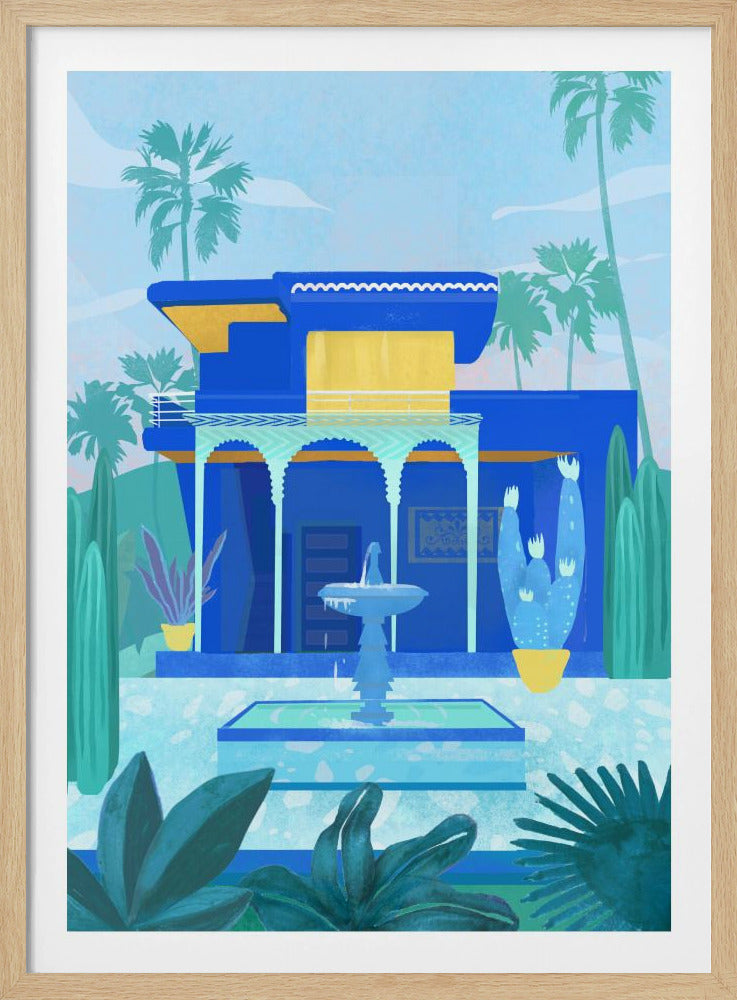 Marokkaanse tuin | Poster