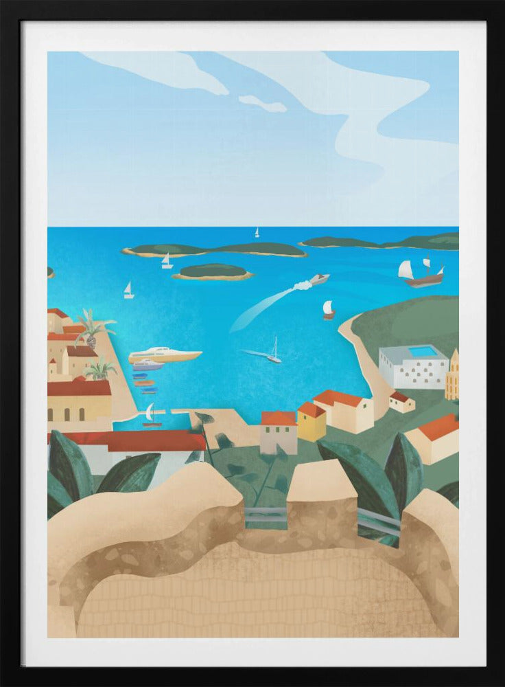 Eiland Hvar | Poster