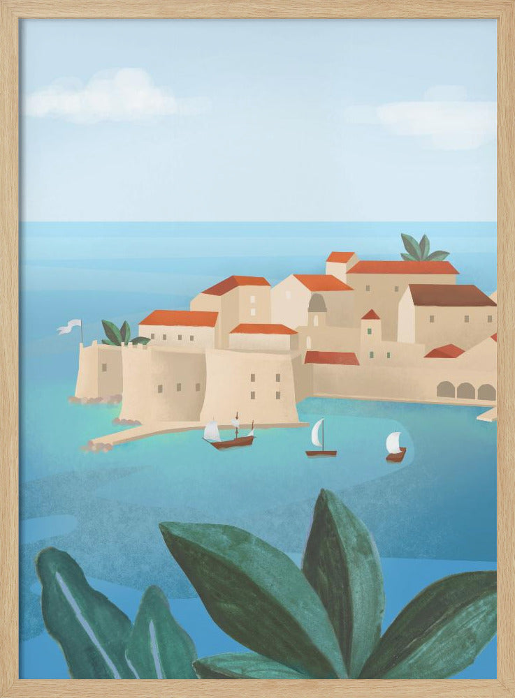 Dubrovnik Stad | Poster