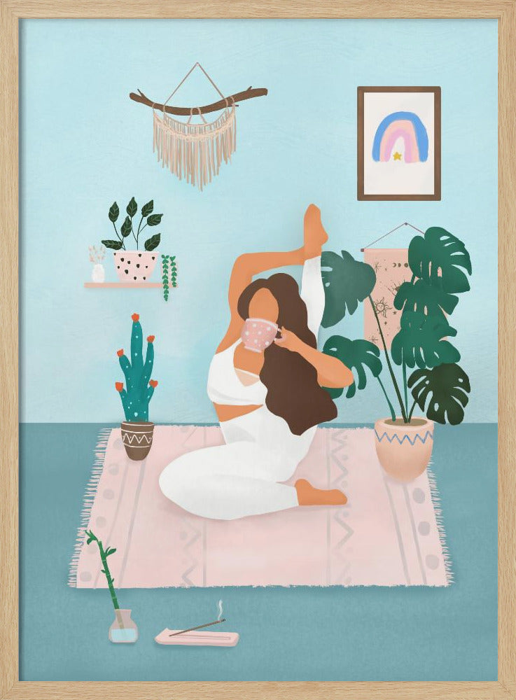 Yogatijd | Poster