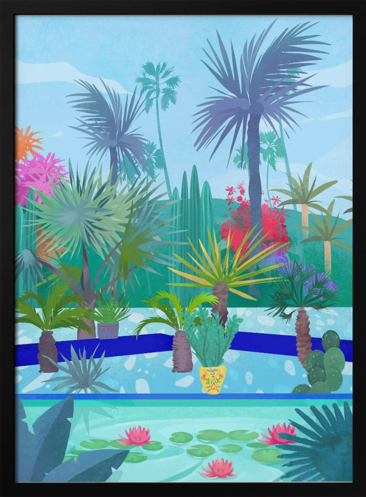 Marokkaanse tuin | Poster