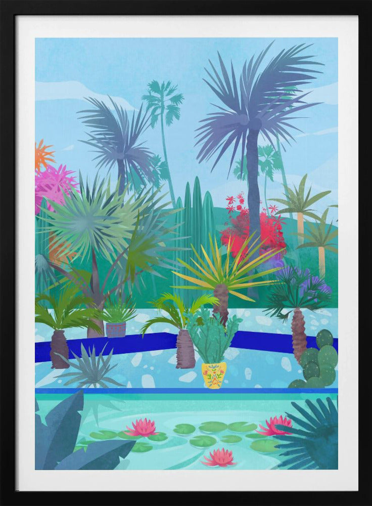 Marokkaanse tuin | Poster