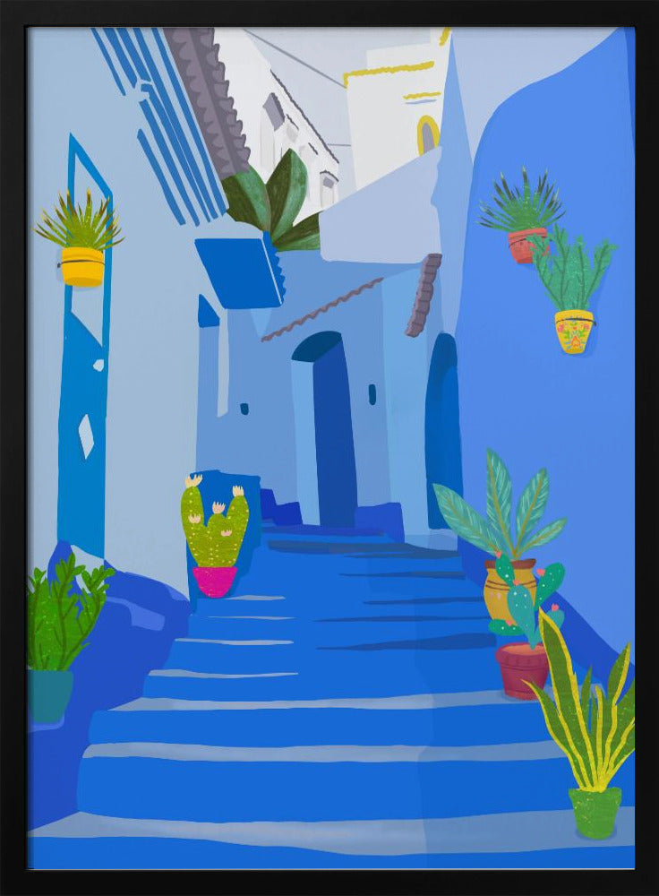 Blue city | Poster