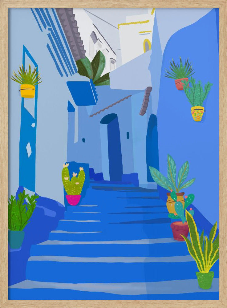 Blue city | Poster