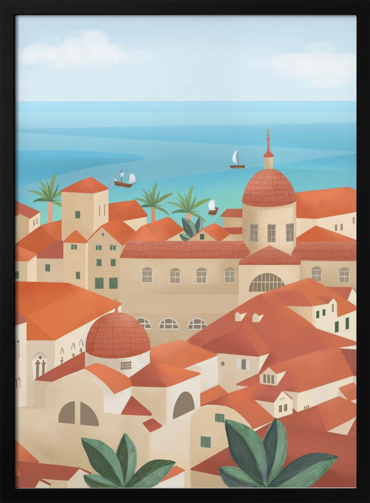 Oude stad van Dubrovnik | Poster