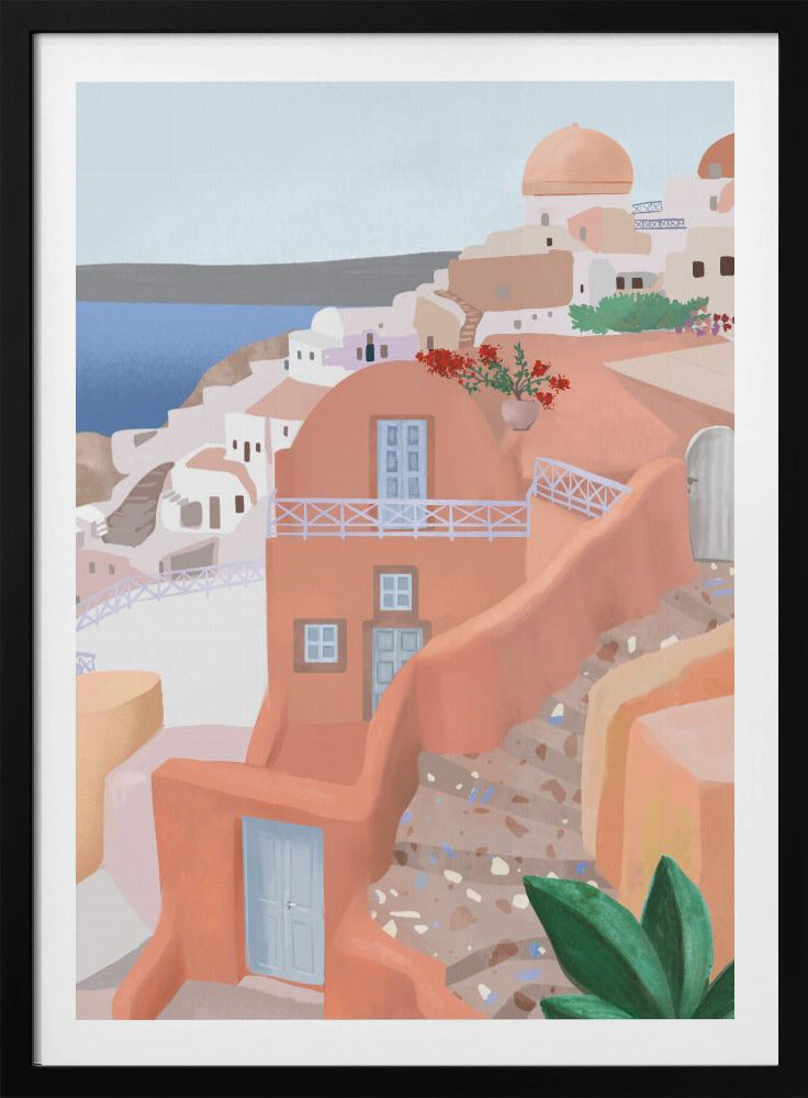 Santorini, Griekenland | Poster