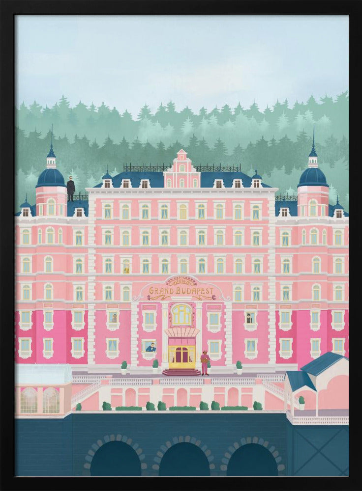 Het Grand Budapest Hotel | Poster