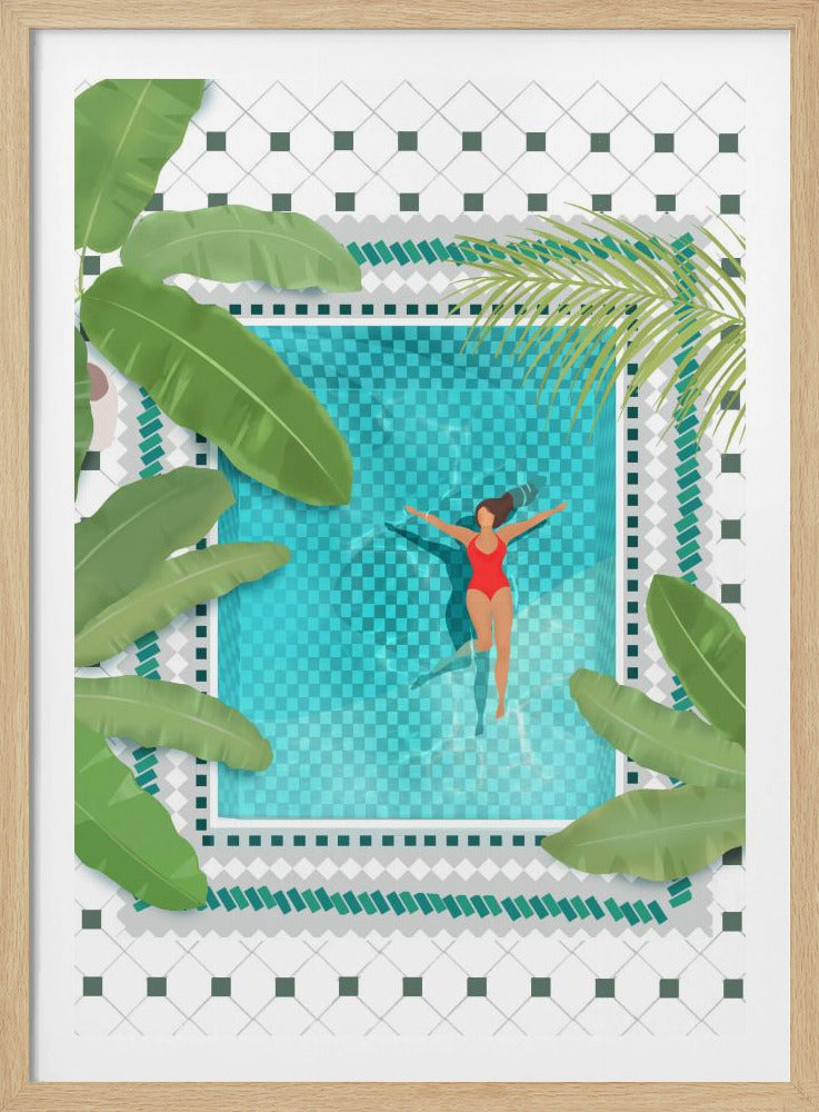 Riad Zwembad | Poster
