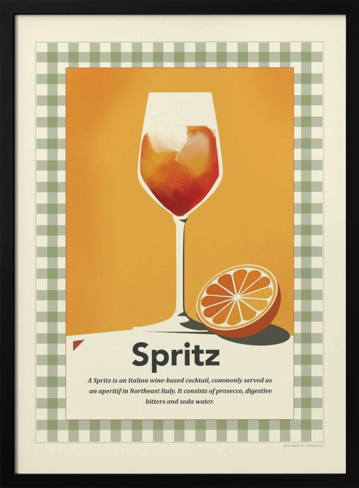 Spritz retroprint | Poster