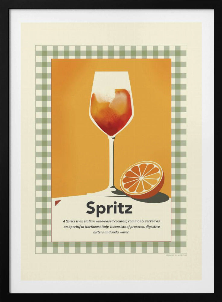 Spritz retroprint | Poster