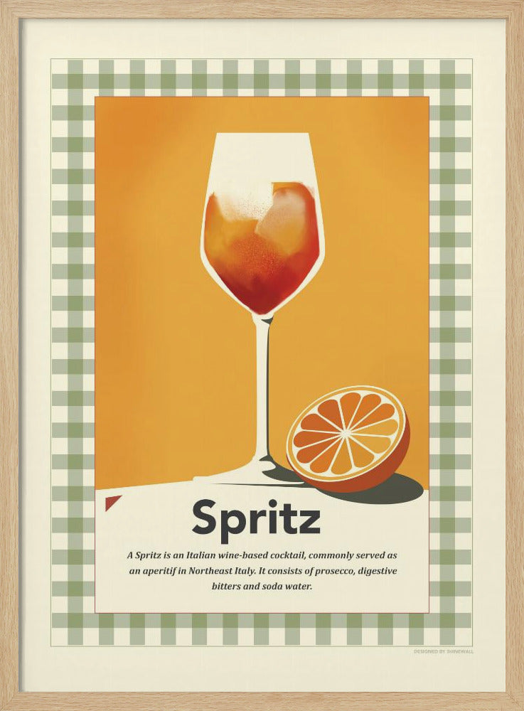 Spritz retroprint | Poster