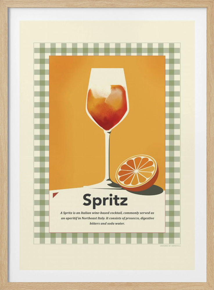 Spritz retroprint | Poster