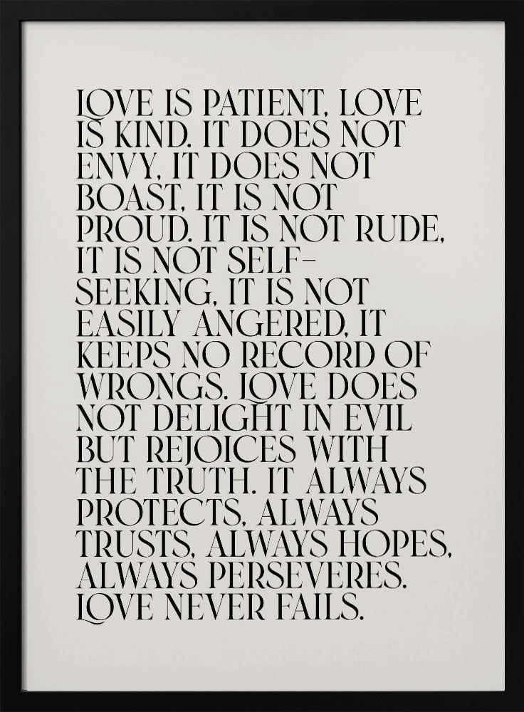 Liefde is | Poster