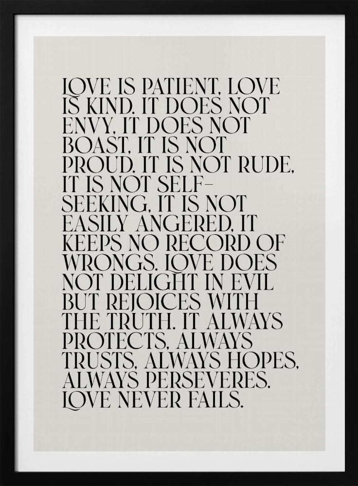 Liefde is | Poster
