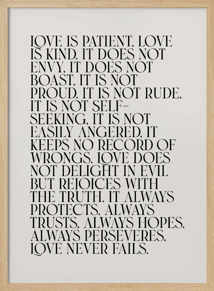 Liefde is | Poster
