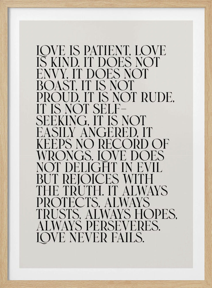 Liefde is | Poster