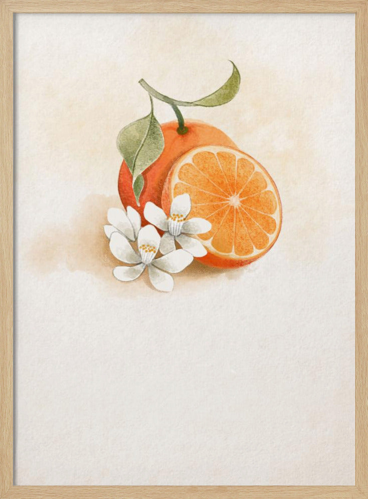 Sappige Sinaasappel | Poster