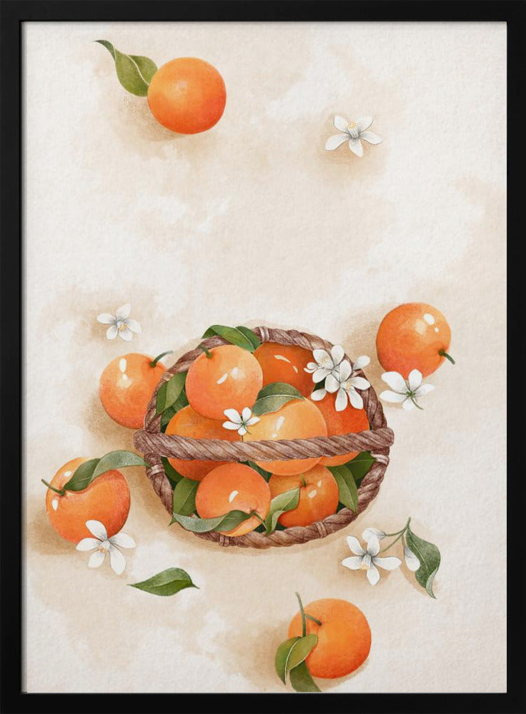 Sappige Sinaasappel | Poster