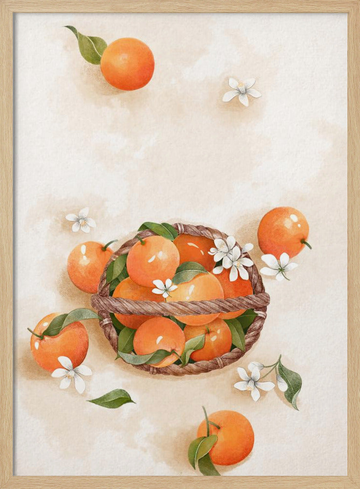 Sappige Sinaasappel | Poster