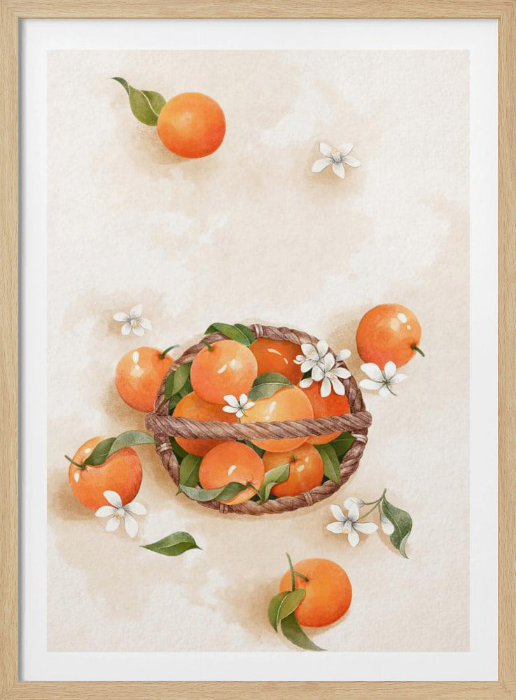 Sappige Sinaasappel | Poster