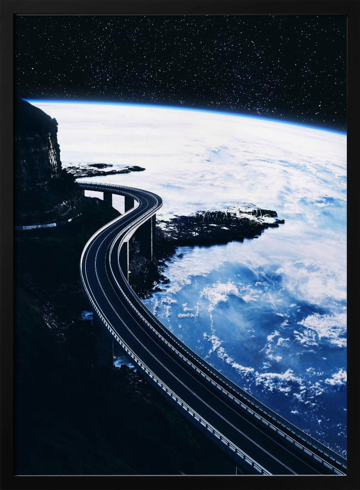 Weg naar oneindigheid | Poster