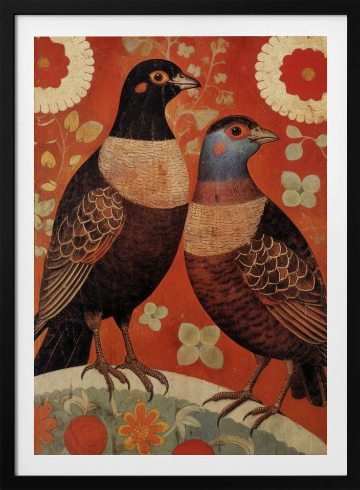 Vogele elegantie | Poster