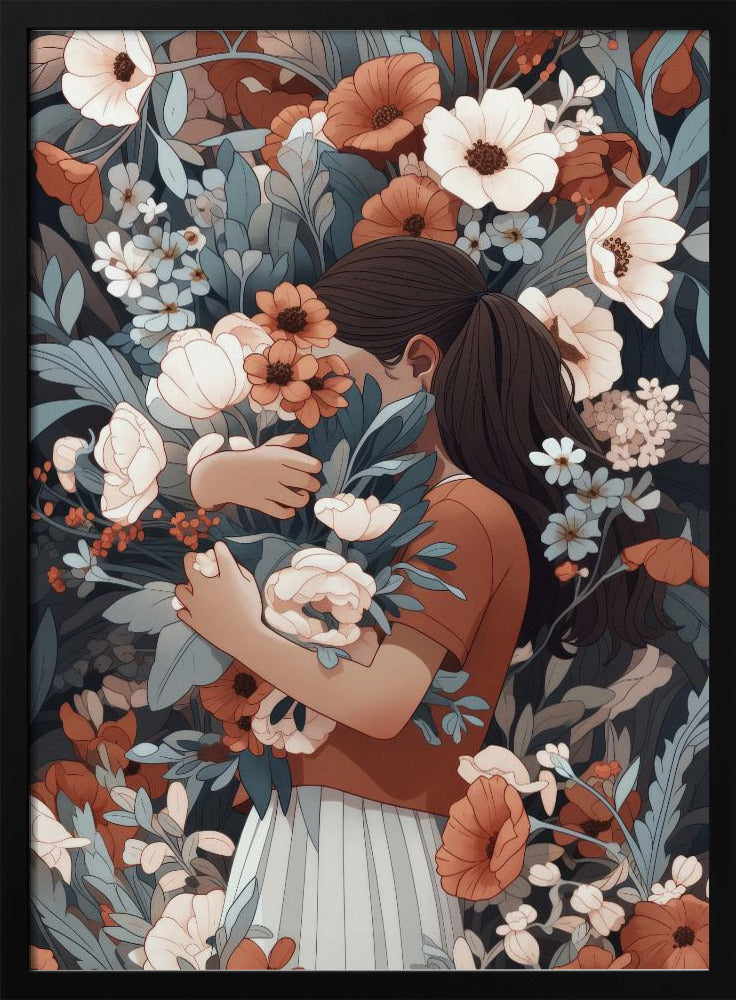 Bloemenomhelzing | Poster