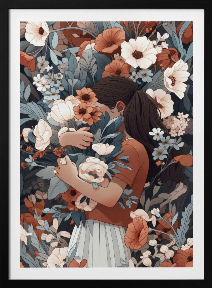 Bloemenomhelzing | Poster