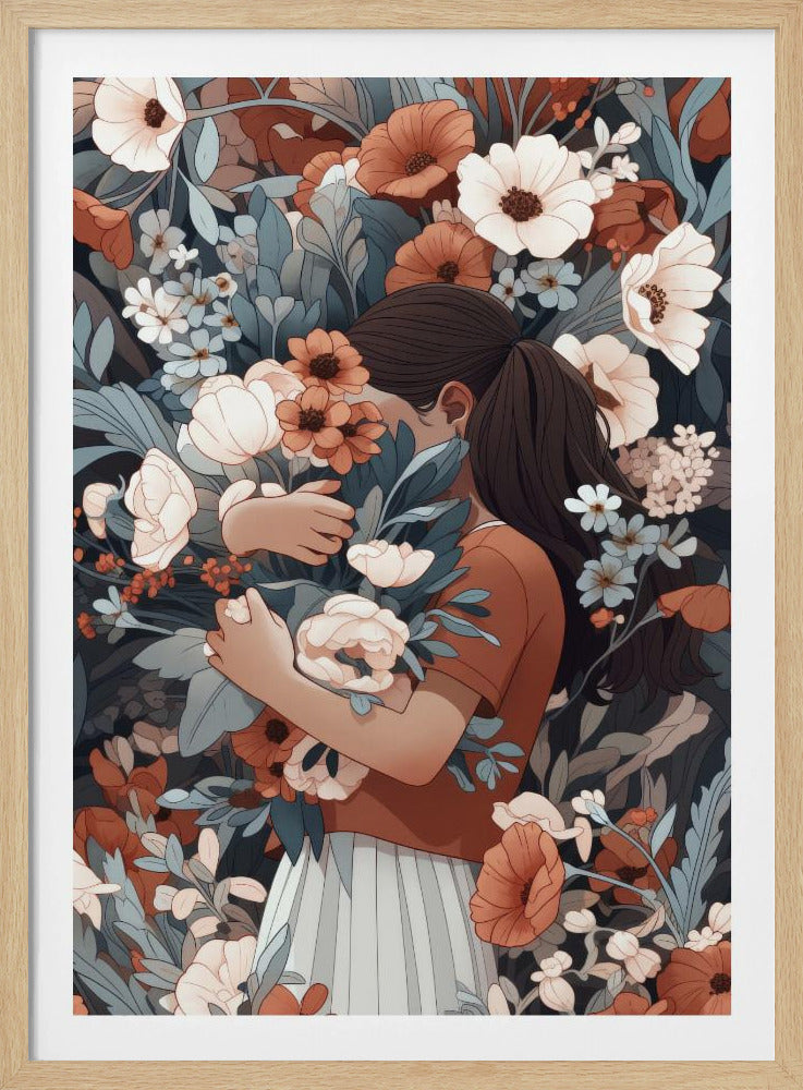 Bloemenomhelzing | Poster