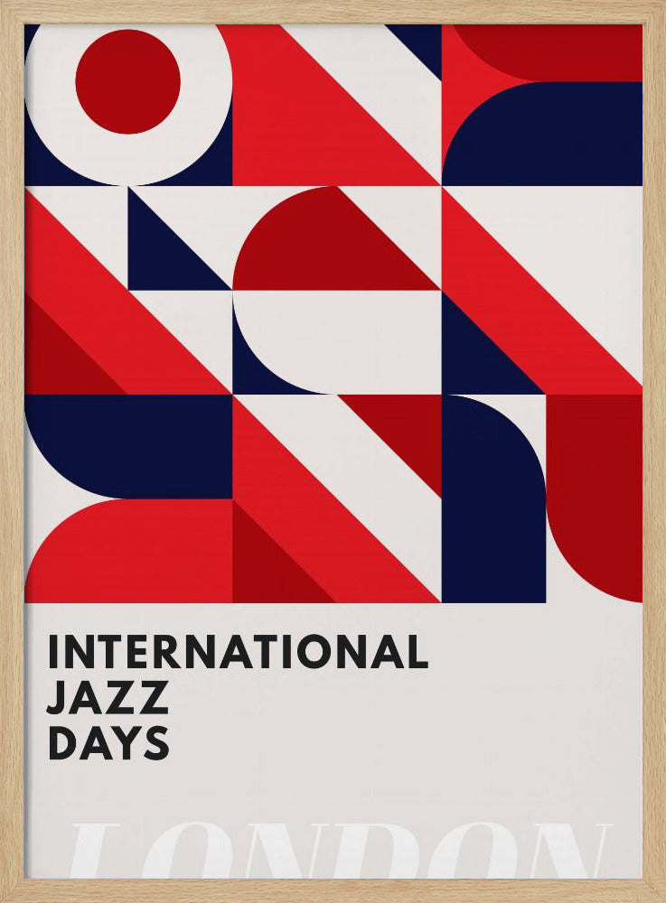 Jazzdagen Londen | Poster