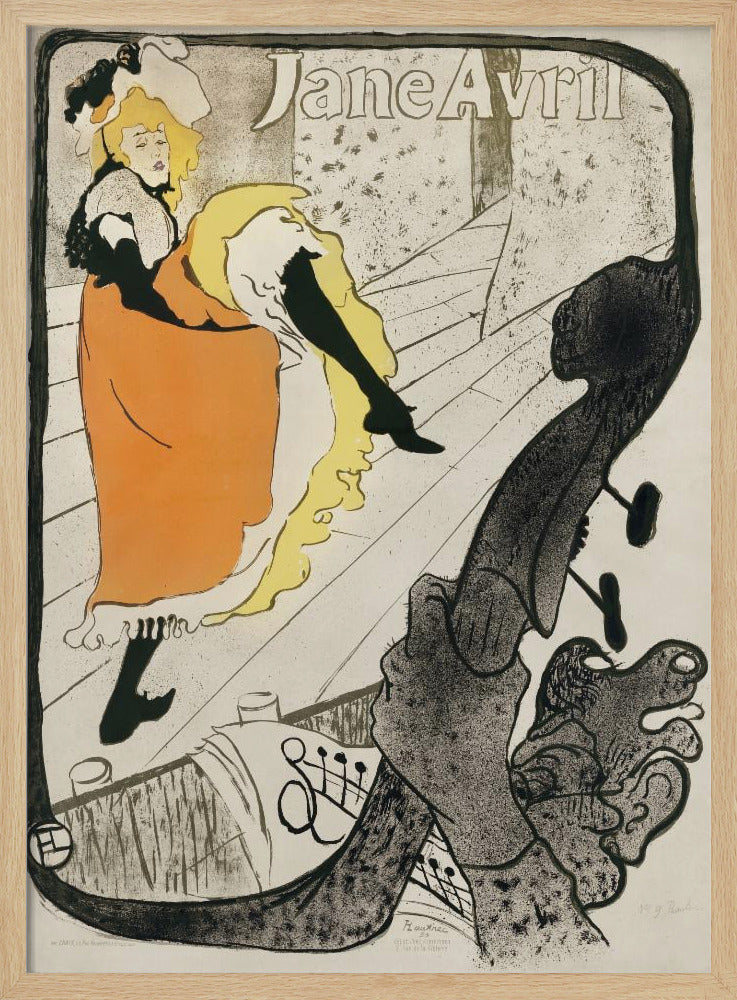 Jane Avril (1893) | Poster