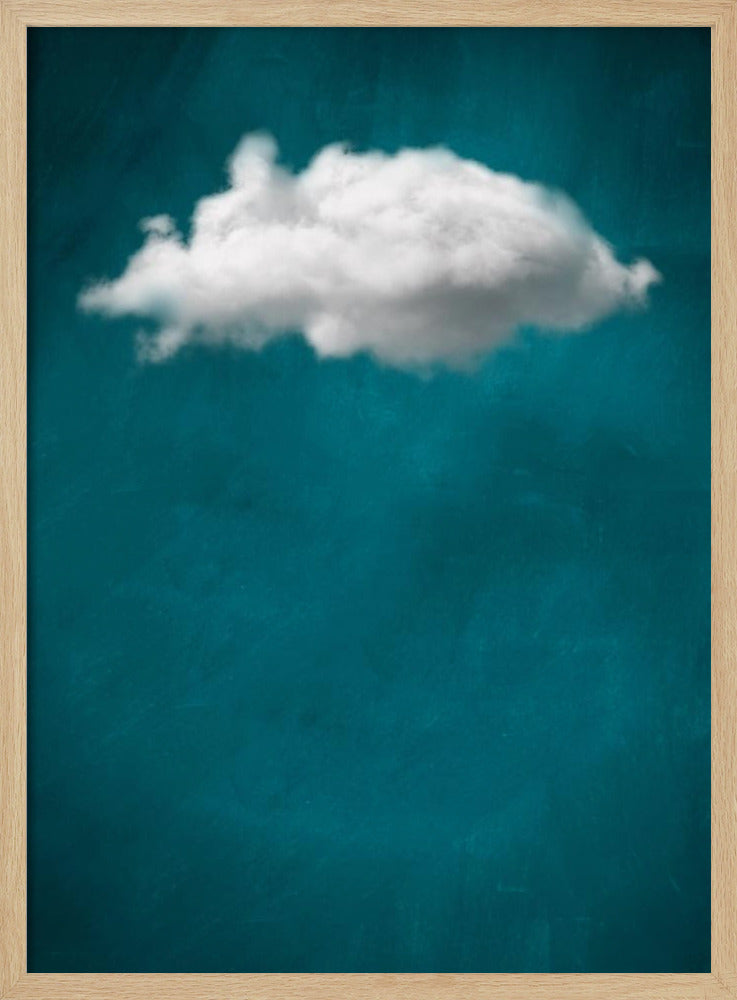 Teal Cloud nr. 1 | Poster