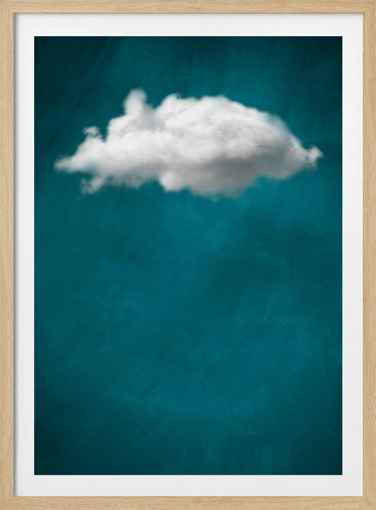 Teal Cloud nr. 1 | Poster
